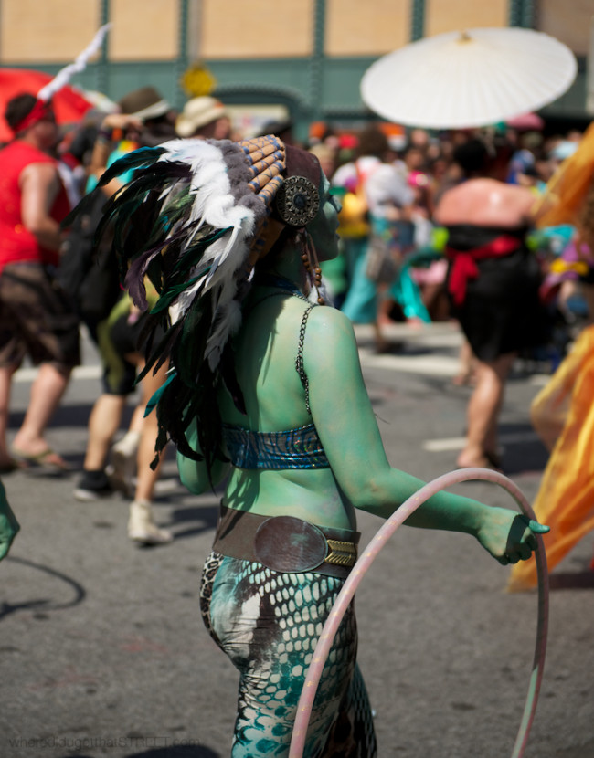 the mermaid parade in coney island