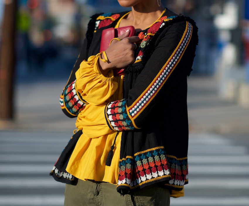 poet sleeve blouse