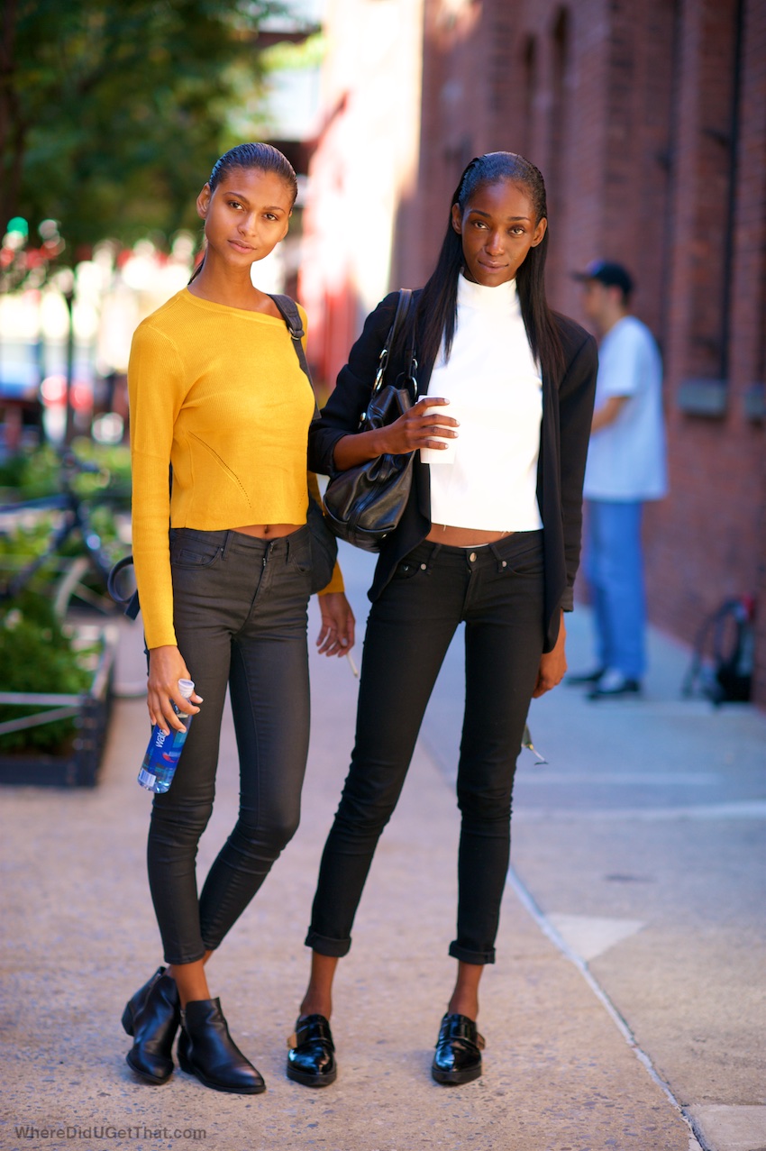 black fashion models