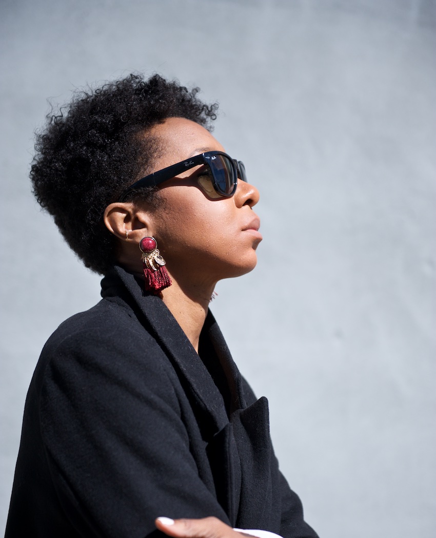 karen blanchard the black fashion blogger talks about caring for short black natural hair