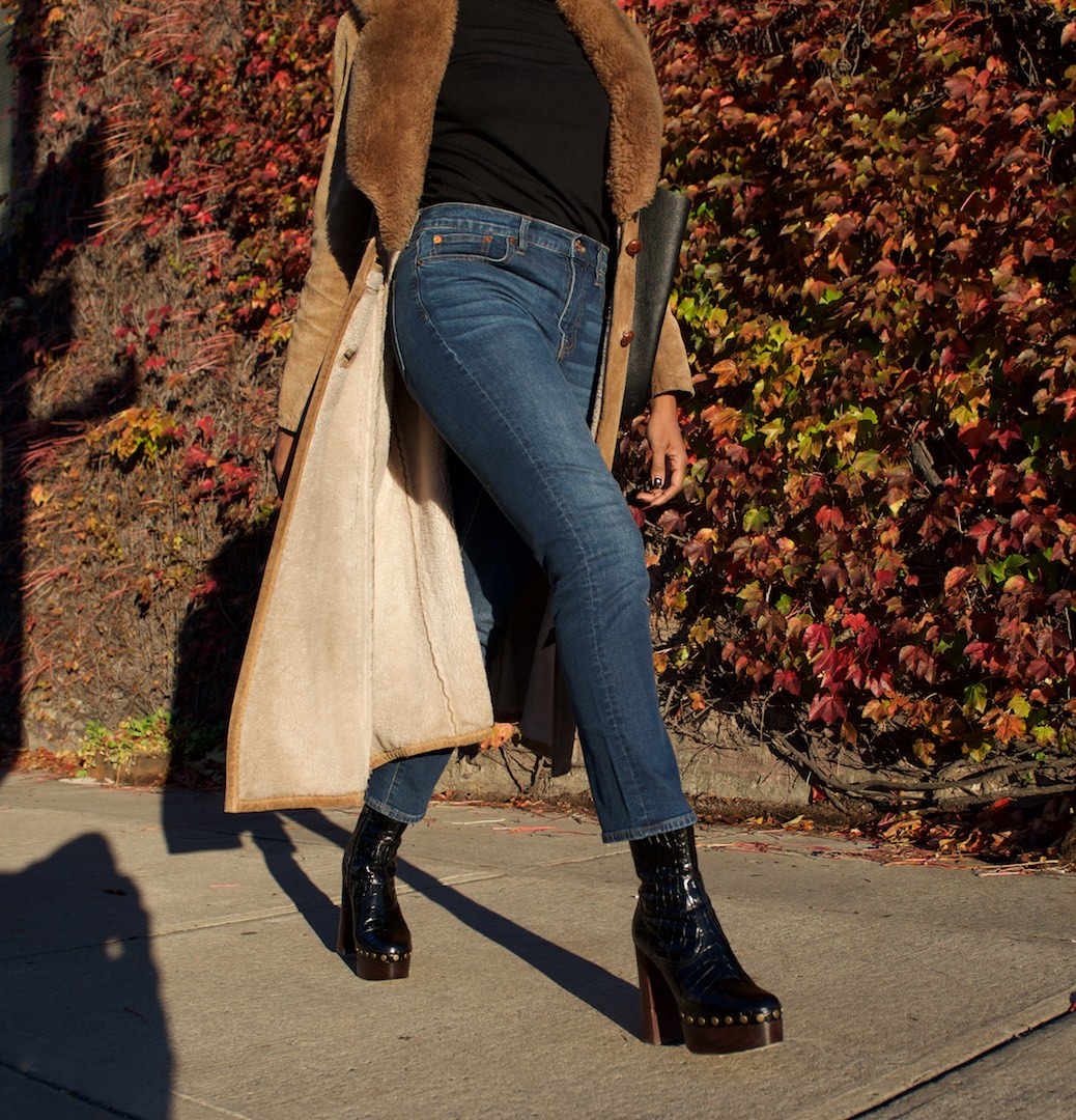 how to style platform boots