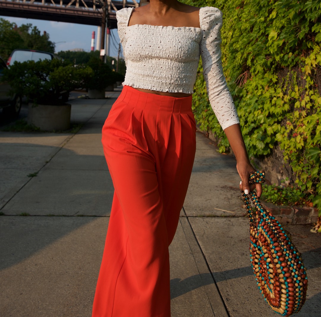 how to style wide leg culottes