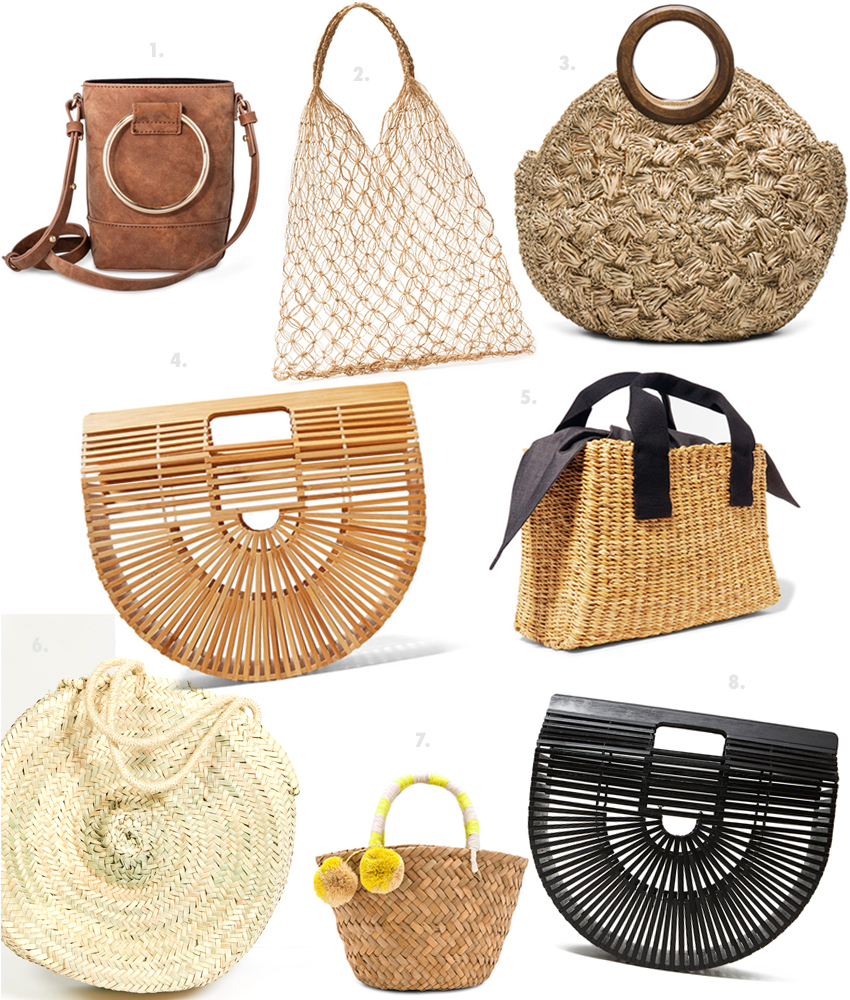 the best straw wicker bags for 2017