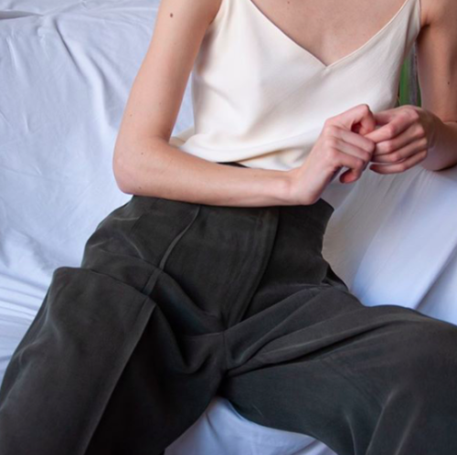 how to style a silk camisole