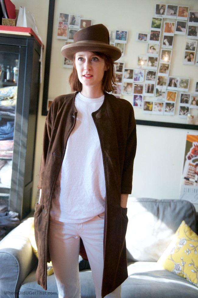 vintage suede jacket