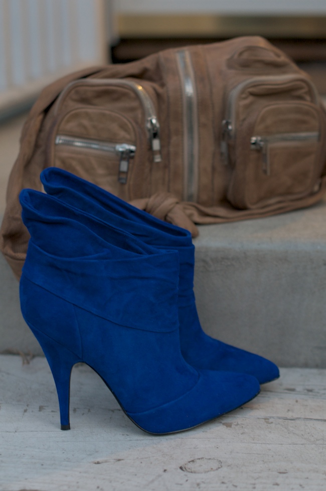 with skinnies tucked in…