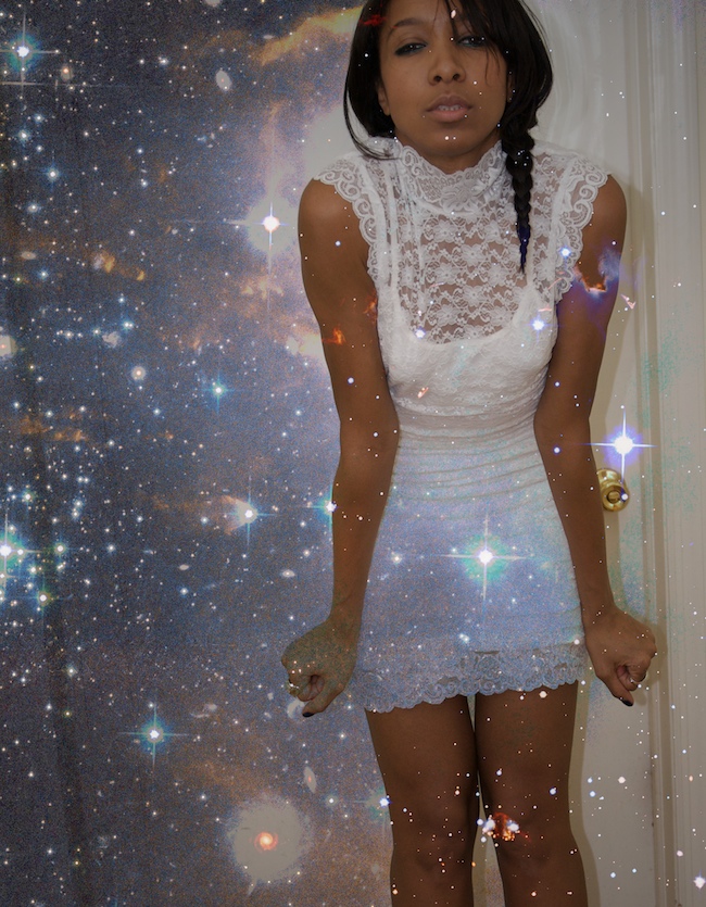 white stars
