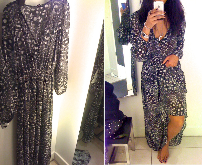 in the changing room – the maxi and the mini