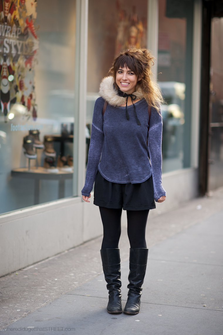 Tied fur