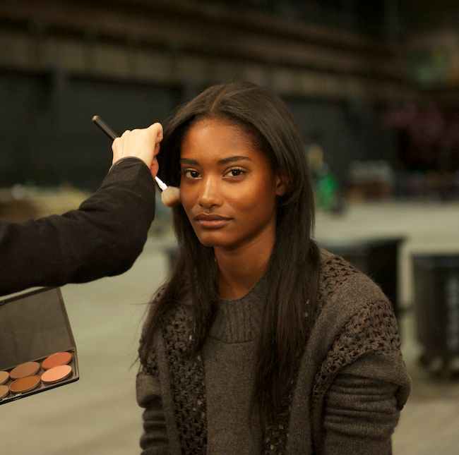 Backstage – Theyskens Theory Fall 2012 — archive photograph 1