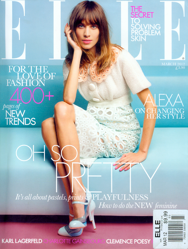 Alexa Chung x Elle UK