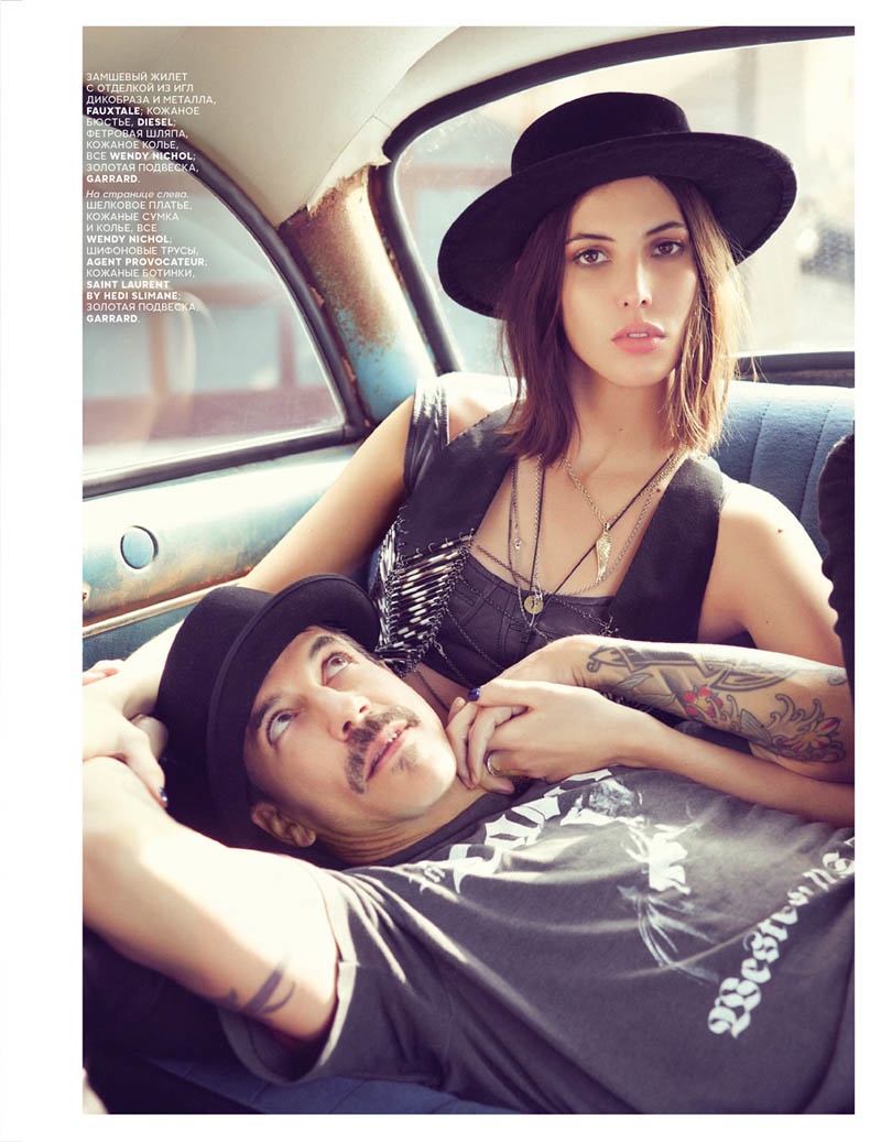 Ruby Aldridge x Red Hot Chilli Peppers