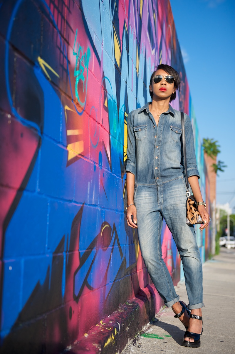 The Denim Jumpsuit