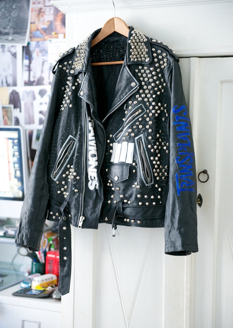 Studded Leather Jacket