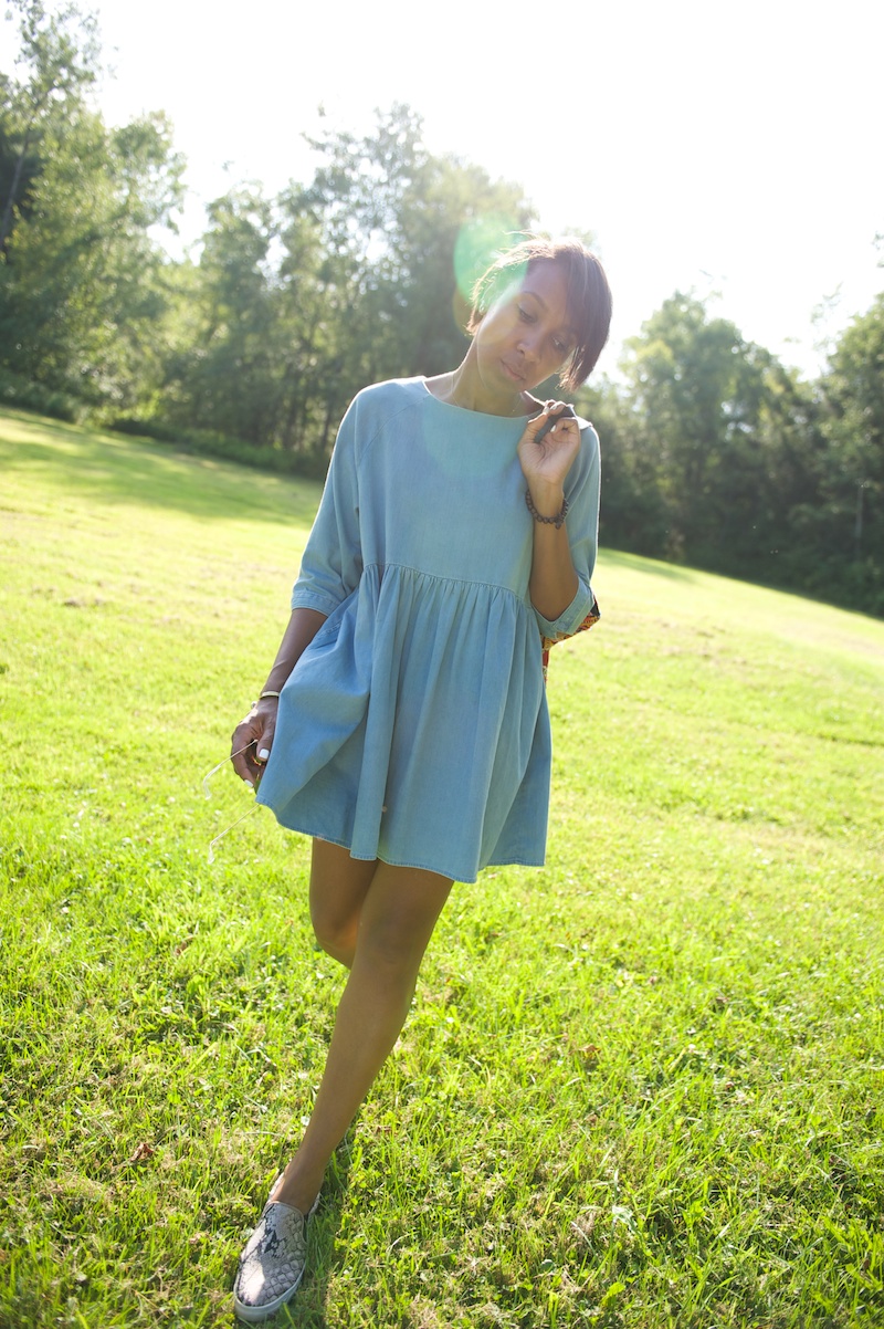 Washed Out Blue