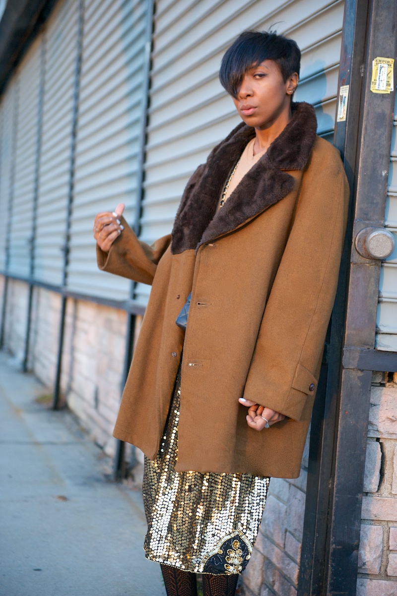 Black + Gold Cocoon