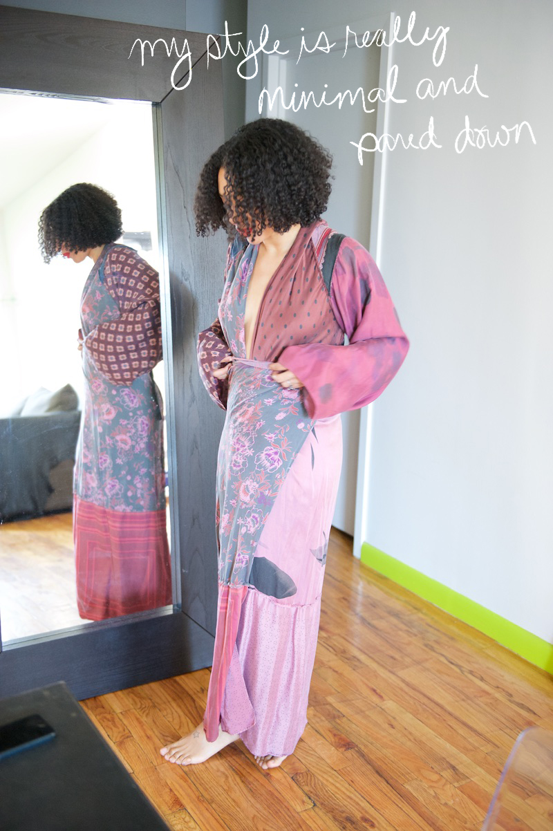 Silk kimono