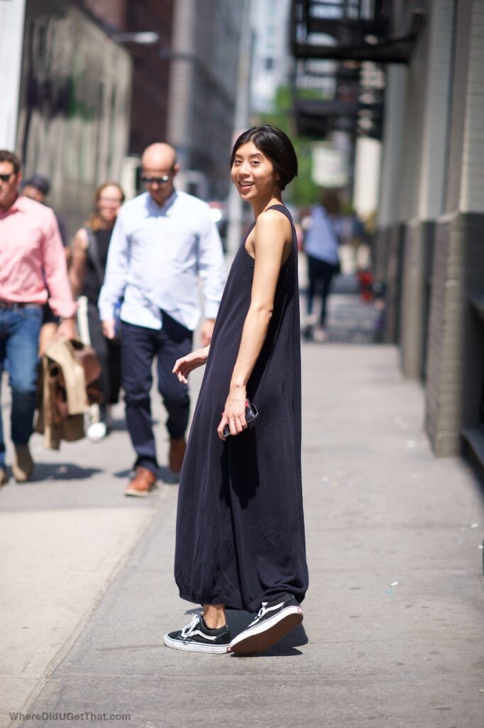 black summer dress