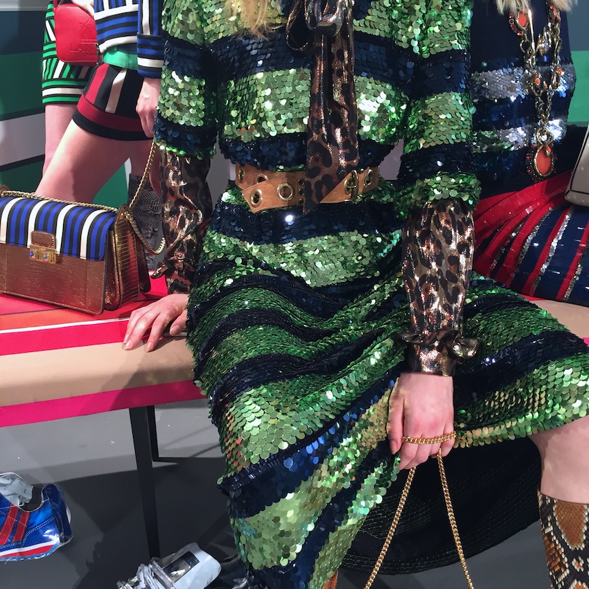 Lanvin sequin dress