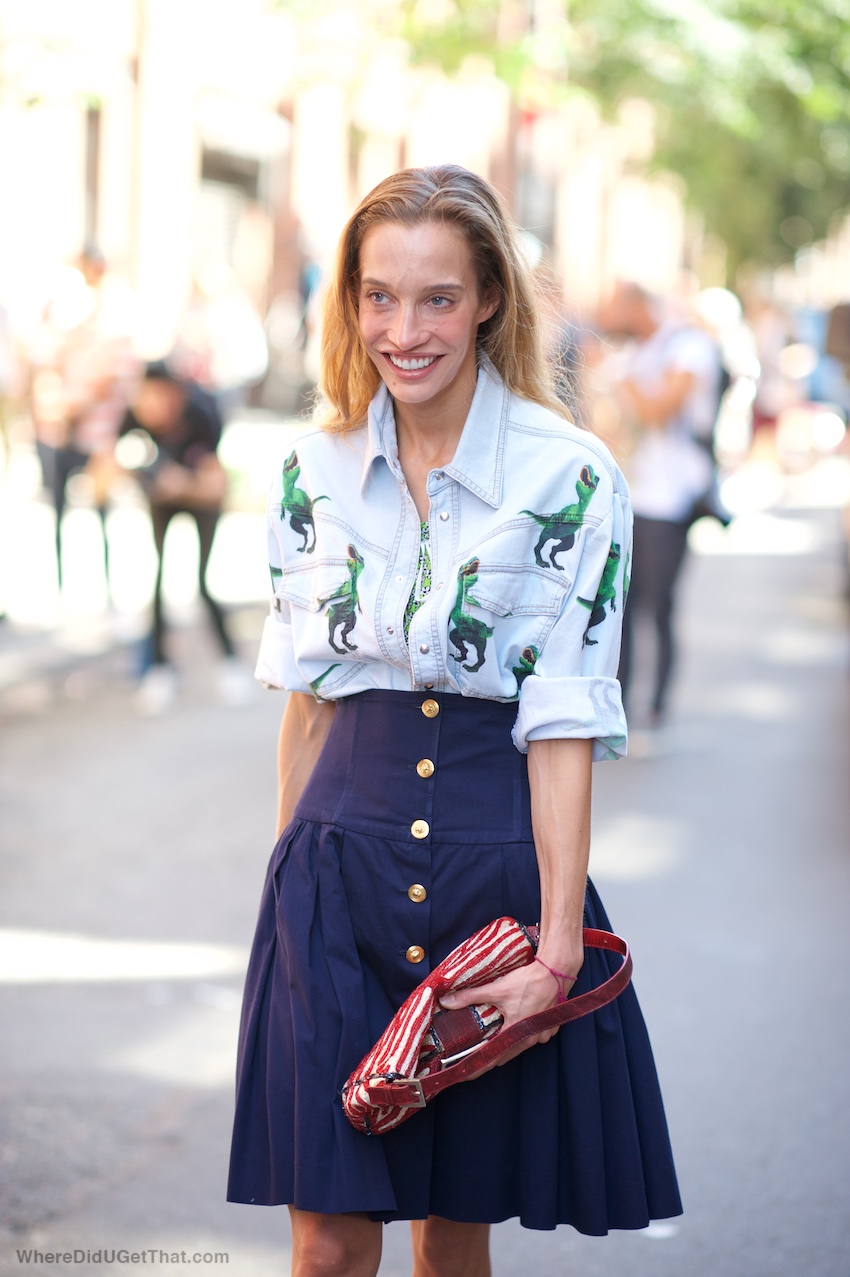 high waist skirt