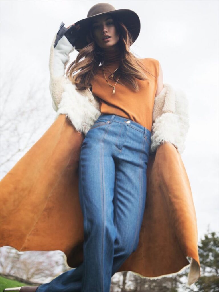 flared jeans