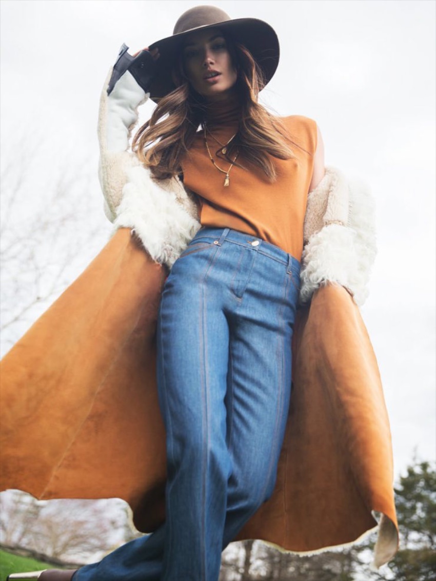 flared jeans
