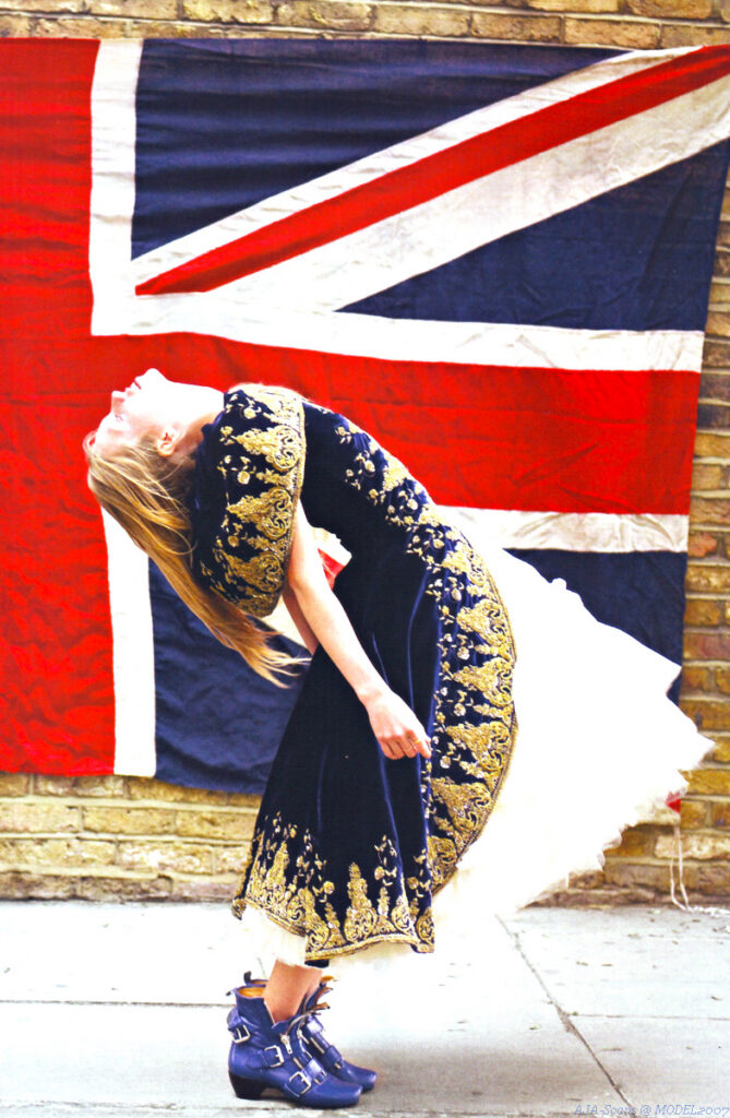 British fashion editorial