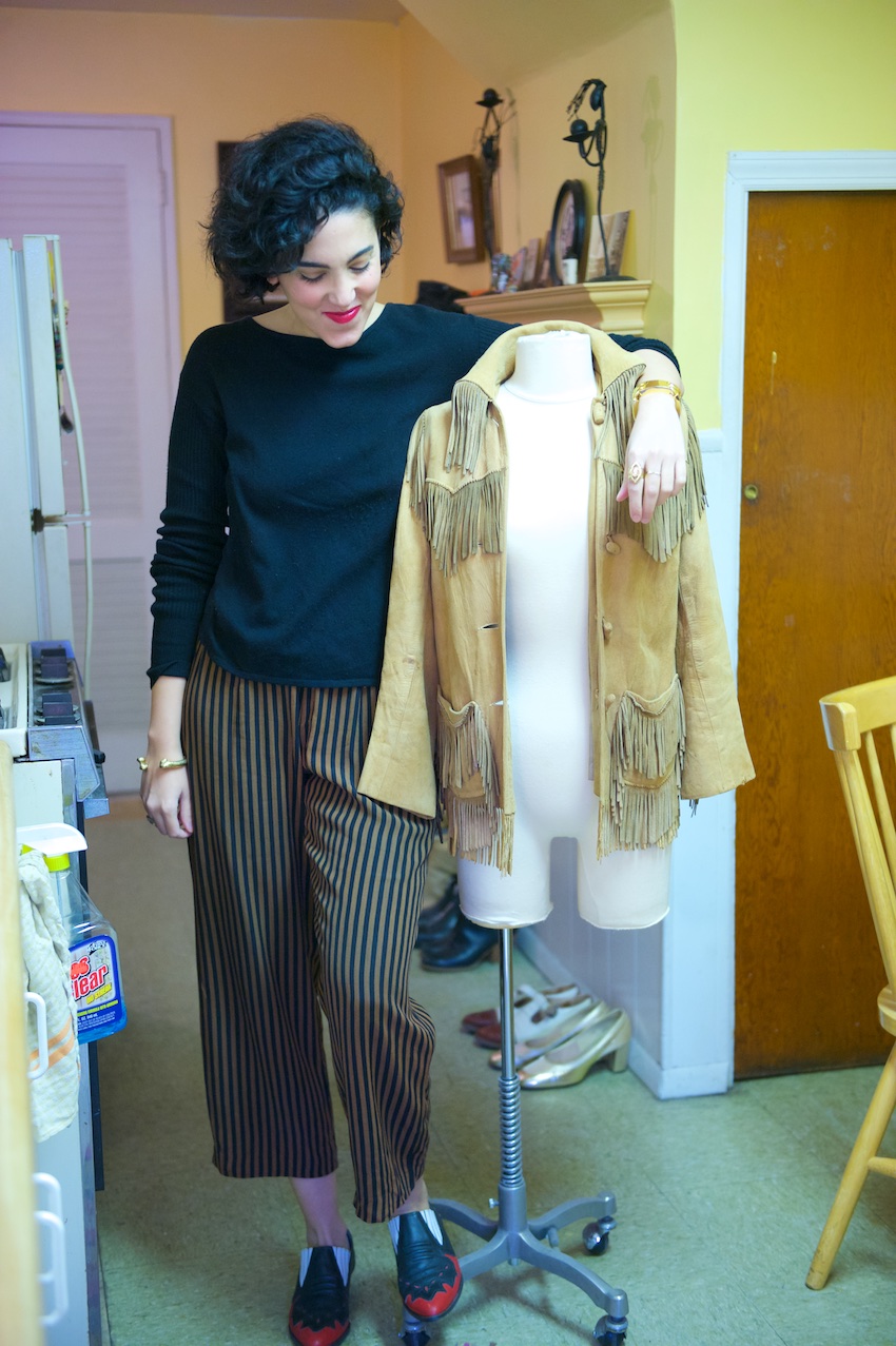 suede fringe jacket