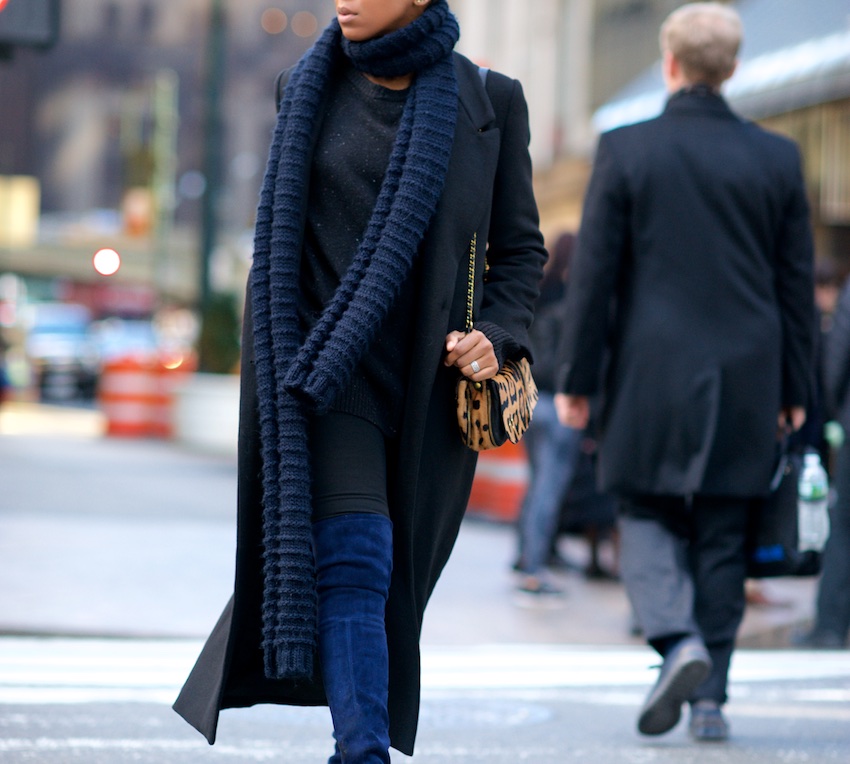 over the knee suede boots