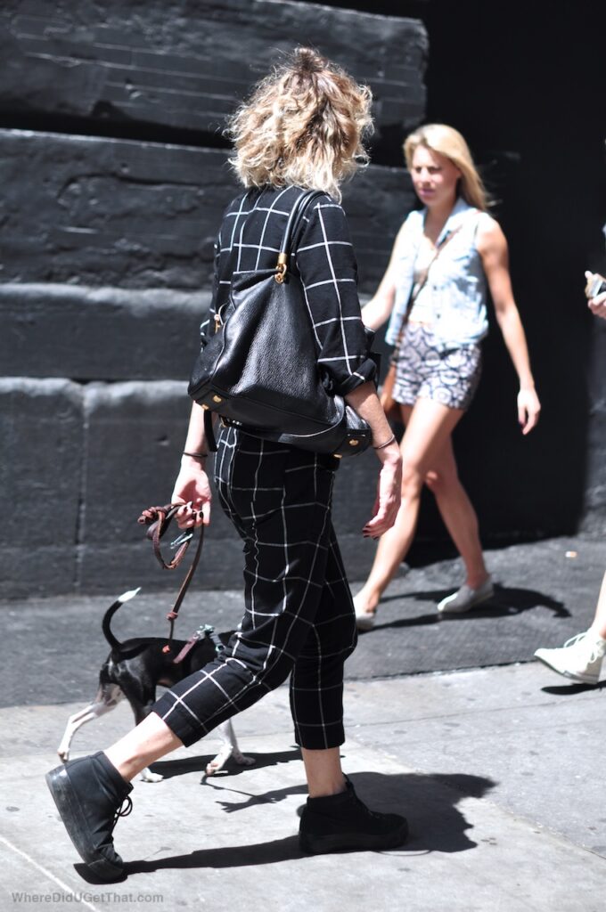 oversized black tote bag