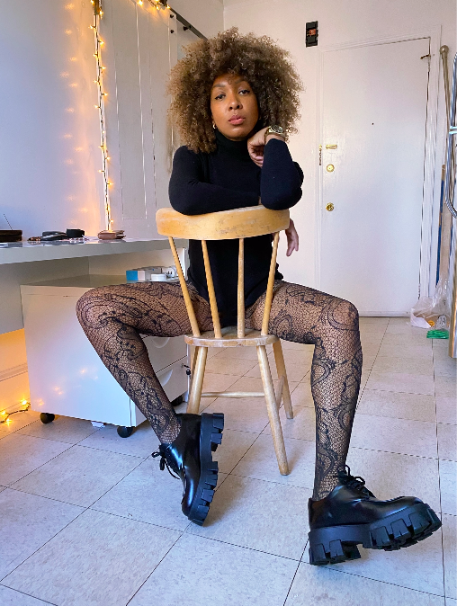 Bodysuit & Fishnet