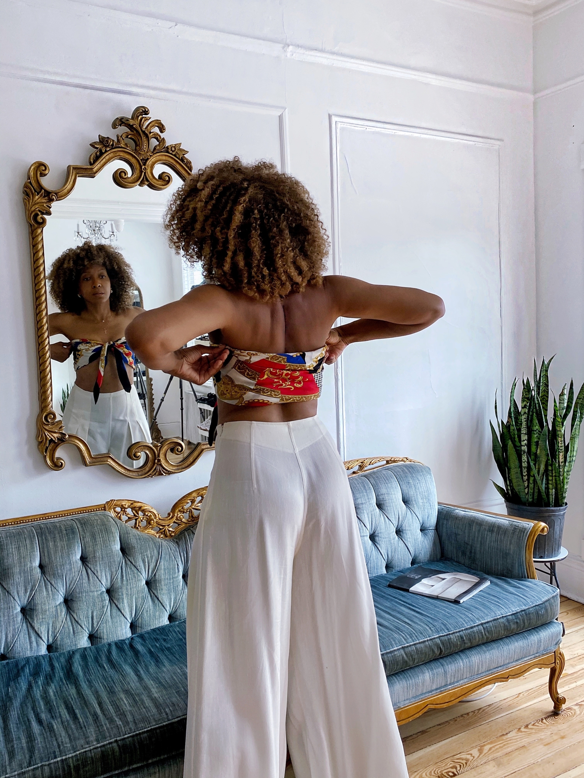 wide leg jacquemus
