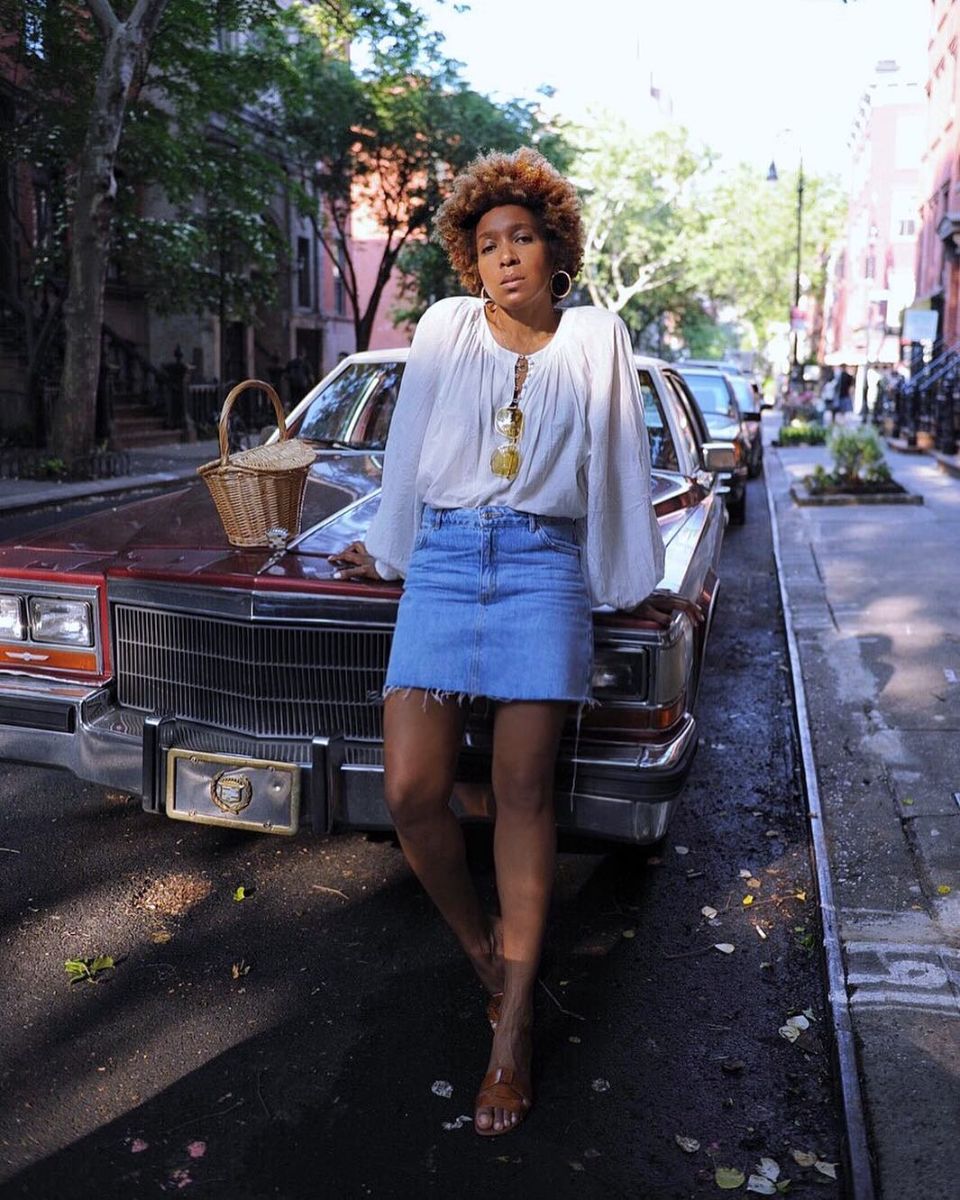 1970s retro inspired outfit