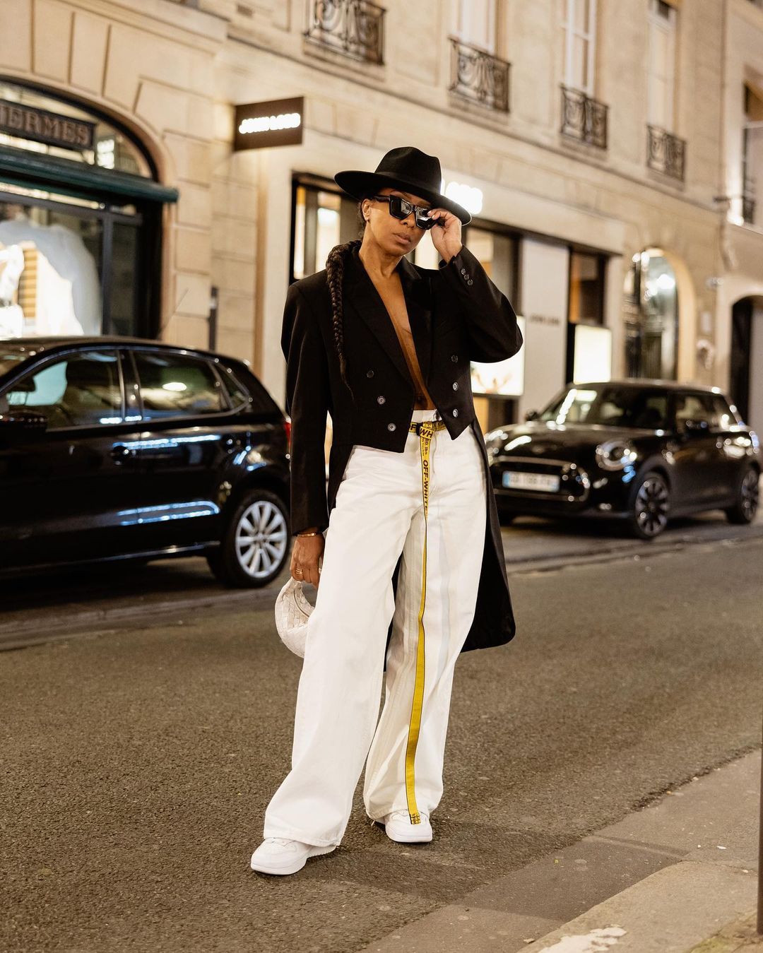white pants