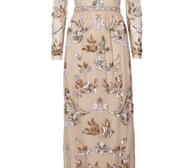 Topshop jewel embellished dress