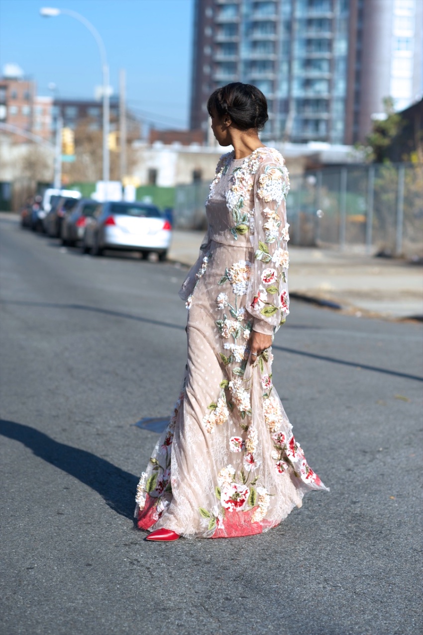 Valentino embellished dress