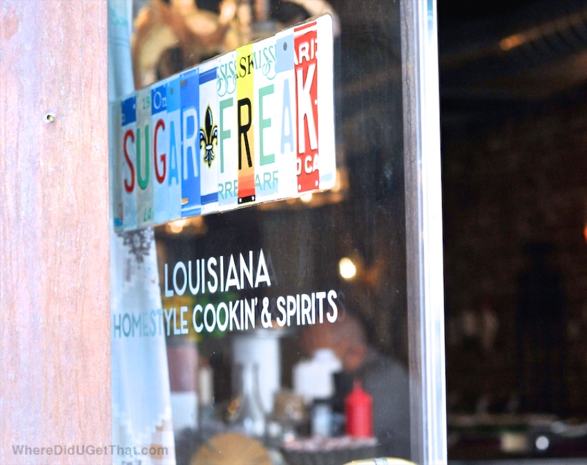 Sugar Freak restaurant, cajun food,