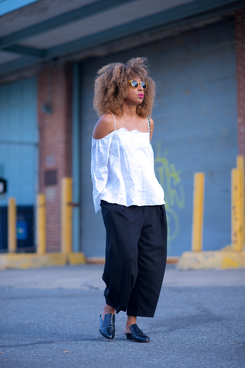 white off the shoulder tops