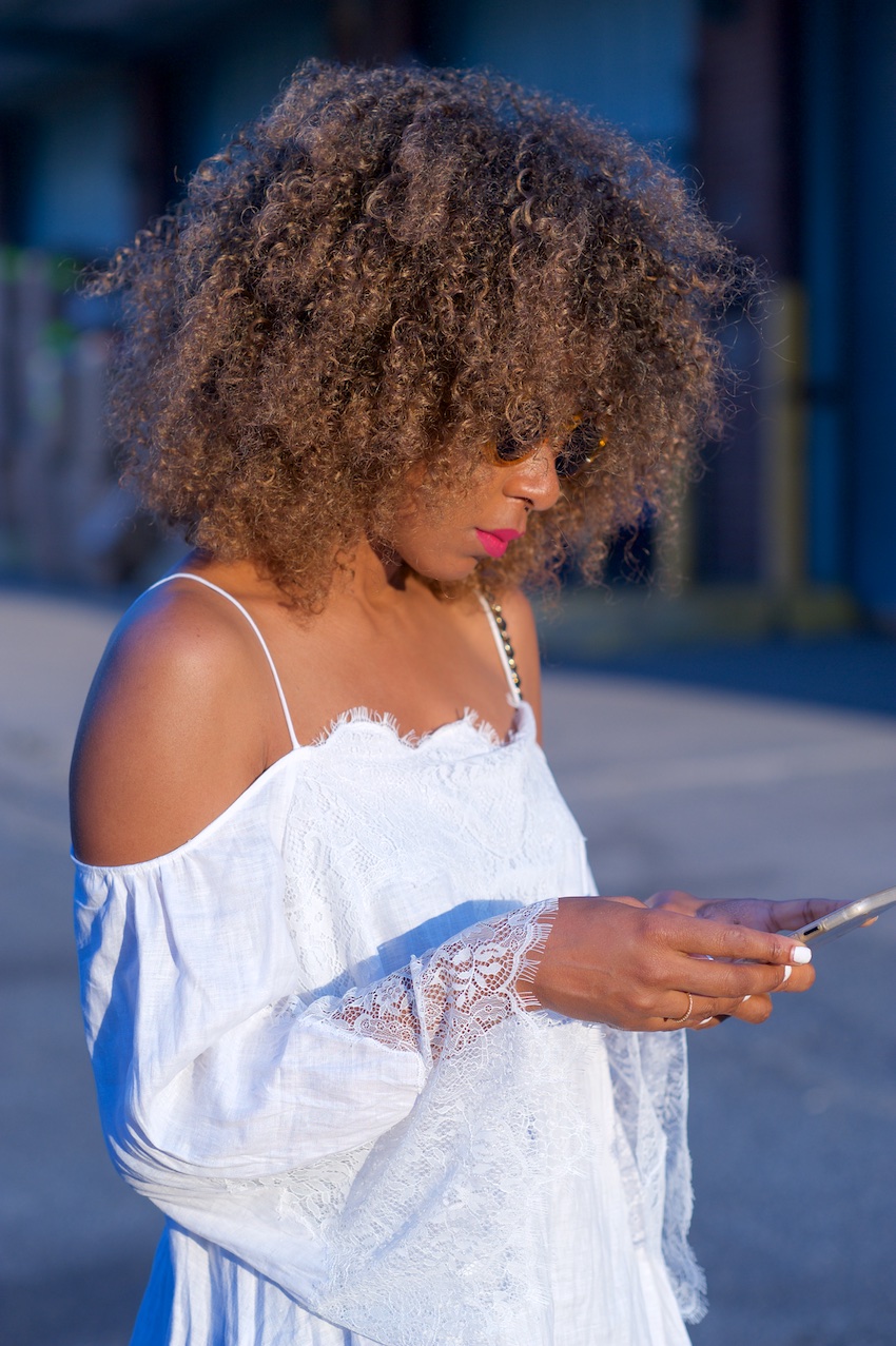 white off the shoulder tops