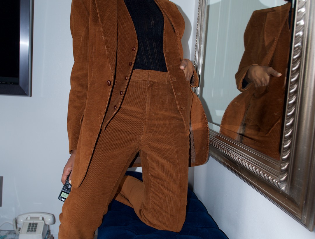 corduroy suit