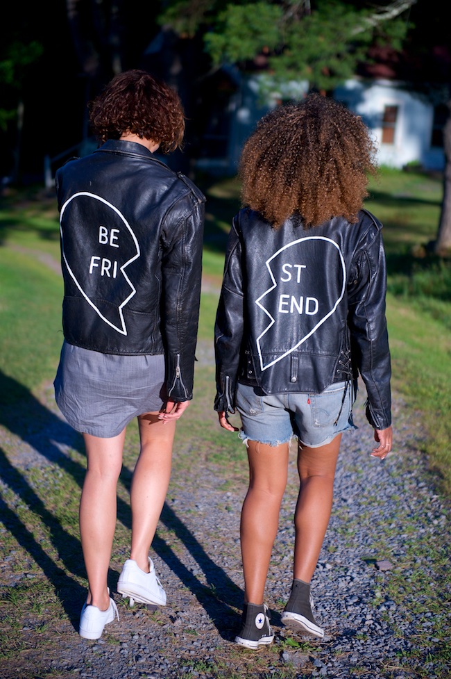 best friends leather jacket