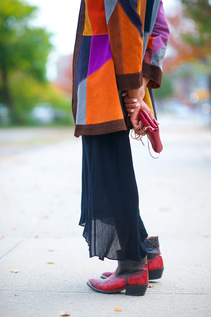 seventies suede jacket