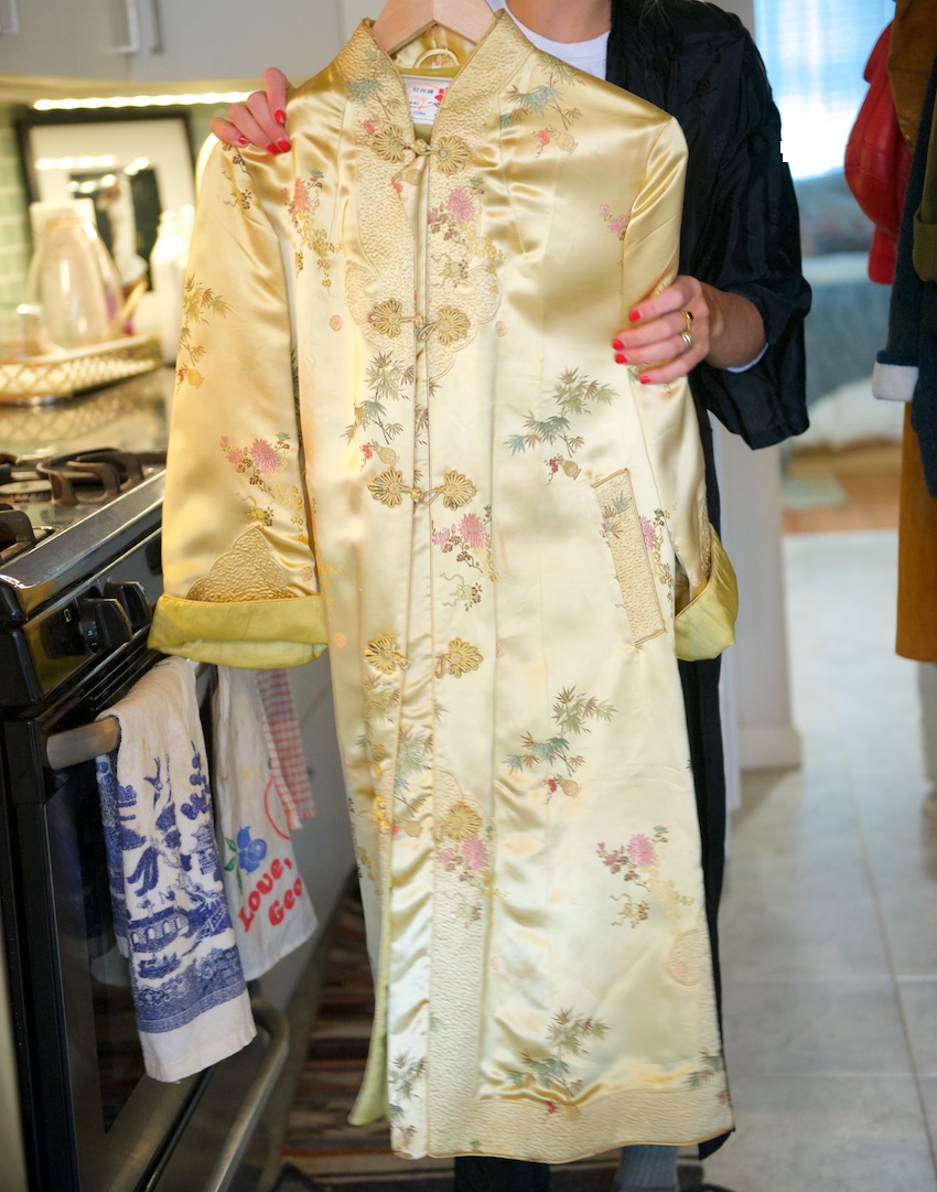 vintage silk kimonos