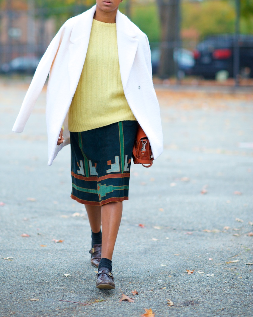 vintage suede skirts