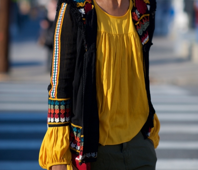 tribal print jacket