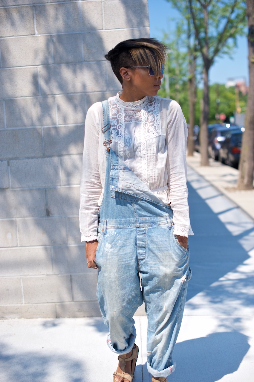 denim overalls