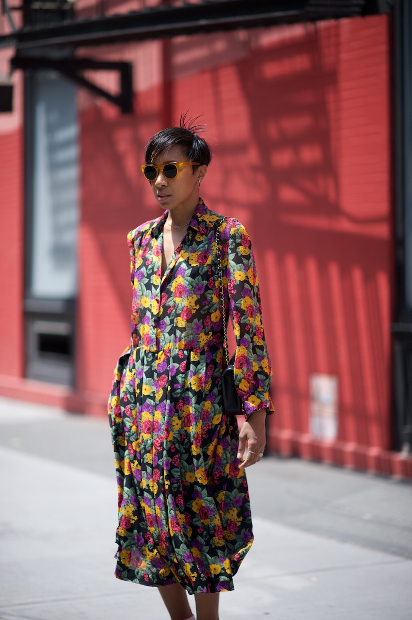 floral print dress