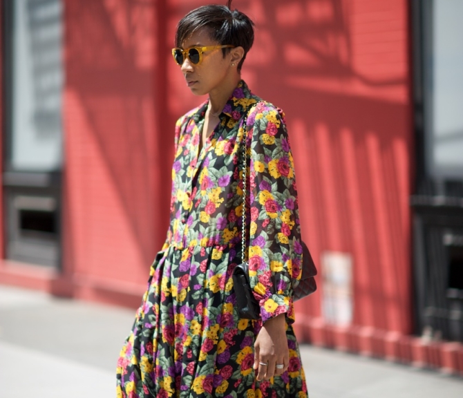 floral print dress