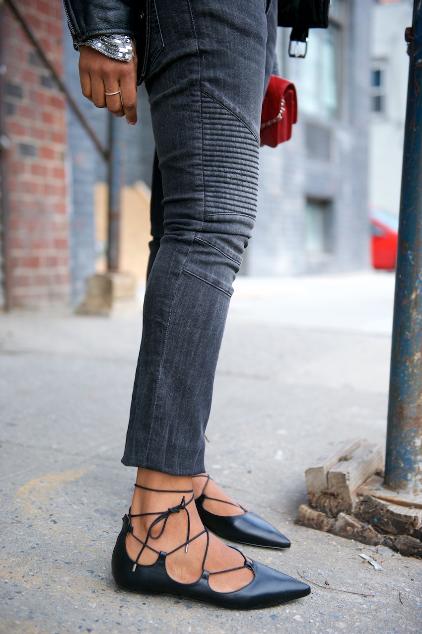 Topshop pointy flats