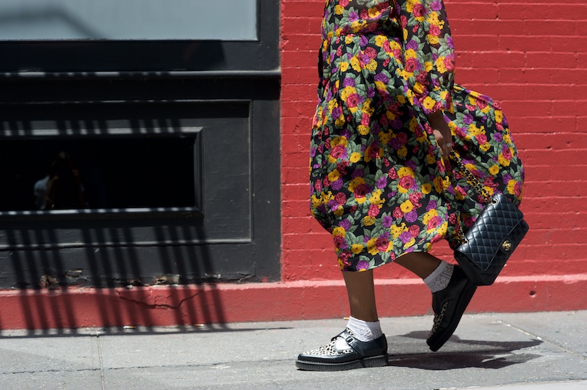 summer floral dress